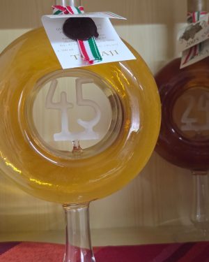 Tokaji 45 Évszámos díszüveg
